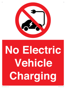 No Electric Vehicle Charging